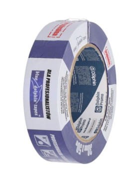 BLUE DOLPHIN Taśma Malarska MT-PG  30mm x 50m niebieska papierowa