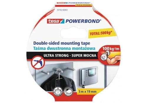TESA taśma montażowa POWERBOND super mocna 5m x 19mm