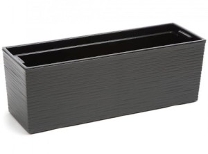 LAMELA Kwietnik Begonia 190x560 dłuto grafit metalik