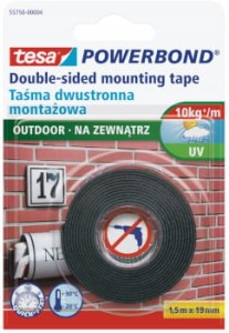 TESA Taśma montażowa POWERBOND na zewnątrz 1,5m x 19mm