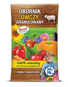 INCO Florovit Pro Natura obornik 10l owczy granulowany 