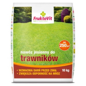 FRUKTOVIT PLUS Nawóz jesienny do trawników 10kg 
