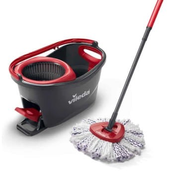 VILEDA Mop Zestaw Ultramax BOX - mop płaski + wiadro 