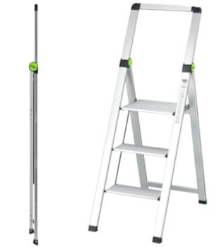 STALCO Drabina składana slim 3-stopniowa z uchwytem S020140512