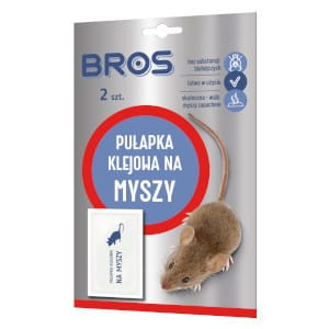 BROS Pułapka klejowa na myszy 2szt