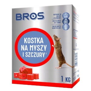 BROS Kostka na myszy i szczury 1kg