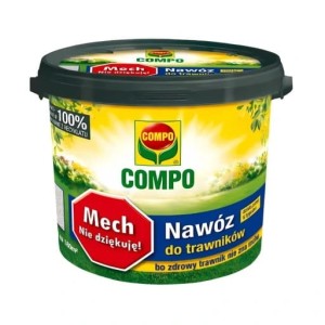 COMPO Nawóz do trawy „Mech, nie dziękuję!” 4 kg