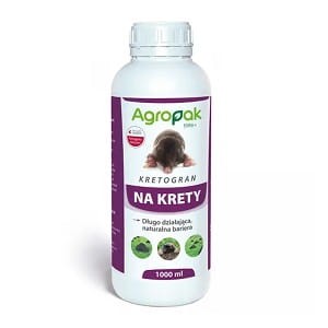 AGROPAK Kretogran naturalna bariera na krety 1000ml