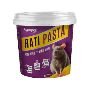 AGROPAK Pasta gryzoniobójcza na myszy i szczury Rati 1kg