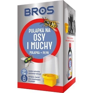 BROS Pułapka na osy i muchy z płynem