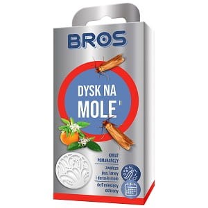 BROS Dysk na mole kwiat pomarańczy 1 szt