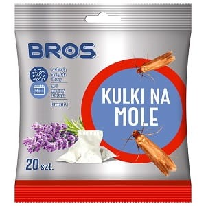 BROS Kulki na mole lawendowe 20 szt.
