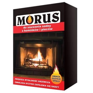 MORUS Proszek do usuwania sadzy z kominków 0,9kg