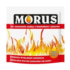 MORUS Proszek do usuwania sadzy z kominków 50g