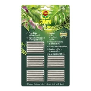 COMPO Pałeczki nawozowe do roślin zielonych 30szt