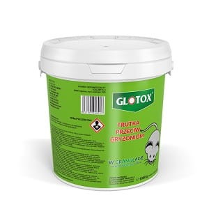 GLOTOX Preparat na gryzonie w granulacie 1000g
