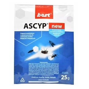 BEST-PEST Preparat owadobójczy Ascyp New 25g