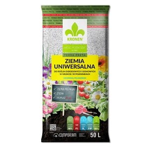 KRONEN Ziemia uniwerslana bez torfu TERRA PRETA 50l
