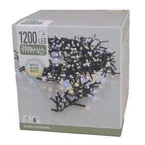 Łańcuch świetlny 24m 1200 mikro LED