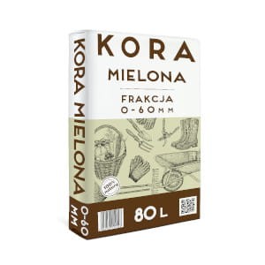 CDN Kora 80l mielona 0-60 sort gruba