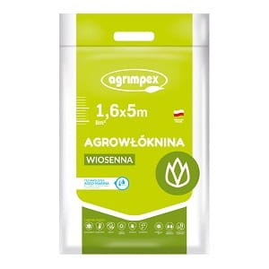AGRIMPEX Agrowłóknina osłaniająca wiosenna z technologią Agro Marina 1,6x5m