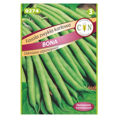 CENTRALA NASIENNA Fasola Bona Zielona nasiona 50 g