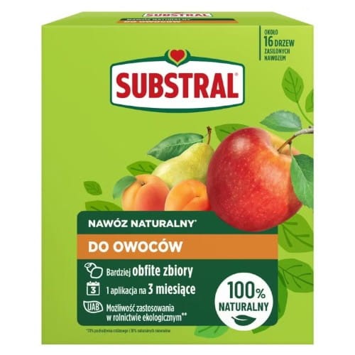 SUBSTRAL Naturalny nawóz do roślin owocowych 1,2kg