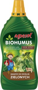 Biohumus do roślin zielonych Agrecol 1l 