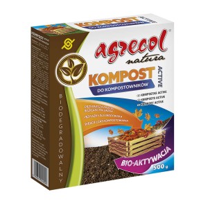 Kompost Active preparat przyspieszający kompostownie Agrecol 500g