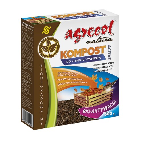 Kompost Active preparat przyspieszający kompostownie Agrecol 500g