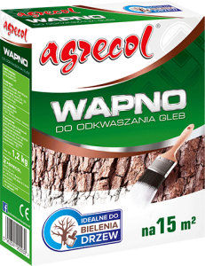 Wapno do bielenia drzew i odkwaszania gleb Agrecol 1,2kg