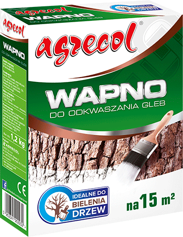 Wapno do bielenia drzew i odkwaszania gleb Agrecol 1,2kg