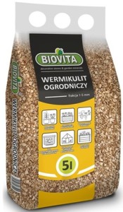 Wermikulit ogrodniczy Biovita 1-5 mm 5 litrów