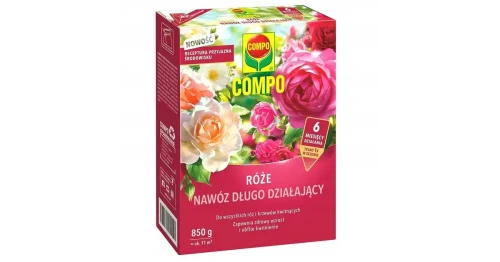 Nawóz długodziałający Compo do Róż i Krzewów Kwitnących 850 g