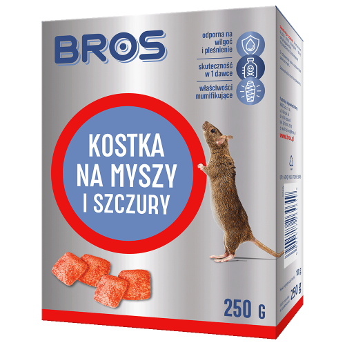 Bros kostka na myszy i szczury 250 g