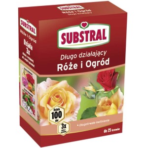 SUBSTRAL Nawóz 100 dni do róż 1 kg