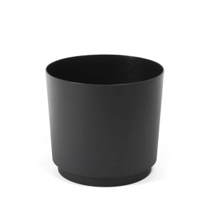 Lamela Osłonka na doniczkę Aura 20 cm czarna