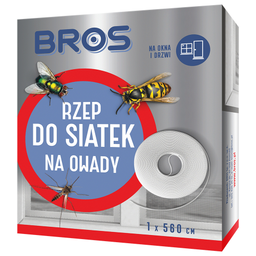 Rzep samoprzylepny BROS do siatek 5,6 m