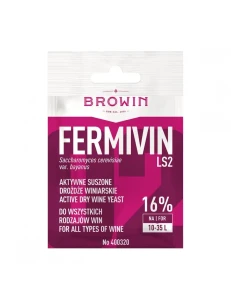 Drożdże winiarskie suszone Browin Fermivin 7g