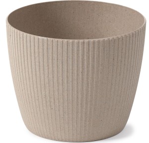 Osłonka na doniczkę Magnolia Jumper ECO coffee 11 cm