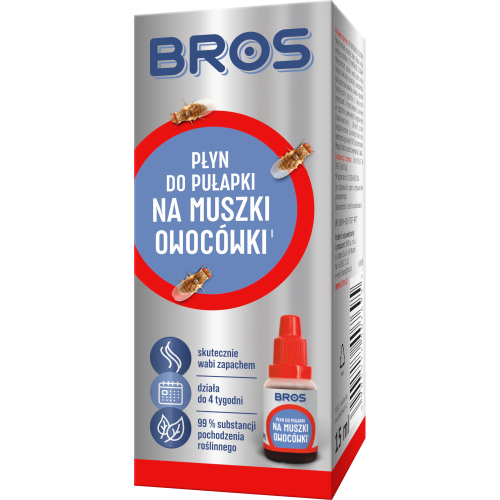 Płyn do pułapki na muszki owocówki BROS 15 ml