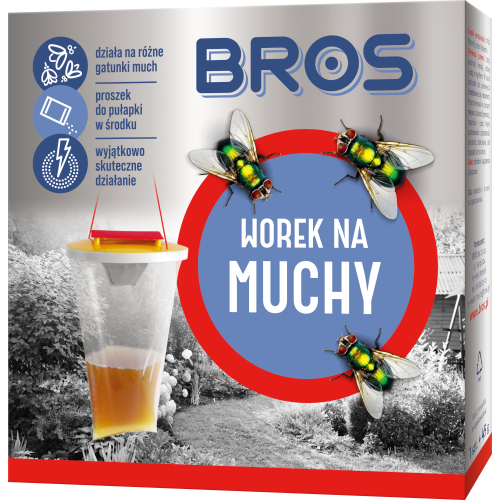 Worek na muchy BROS z aktywacją 0.75 l wody