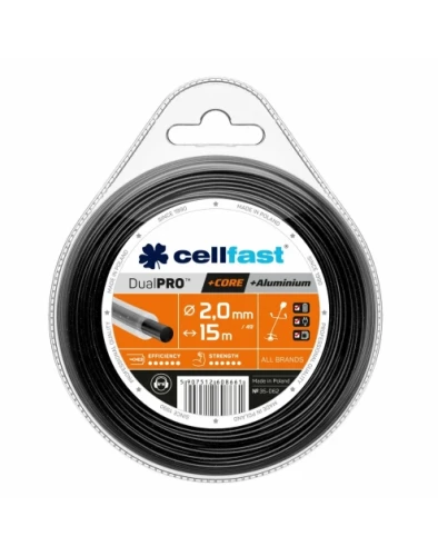 Cellfast Żyłka tnąca okrągła z rdzeniem 35-062 2 mm 15 m