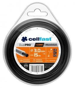 Cellfast Żyłka tnąca z rdzeniem okrągła 35-065 3 mm 15 m