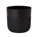 Osłonka na doniczkę Luca Petit 19 cm czarna