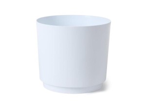 Lamela Osłonka na doniczkę Aura 28 cm biała