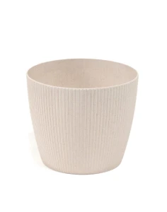 Lamela Osłonka na doniczkę Magnolia Jumper 11 cm biała