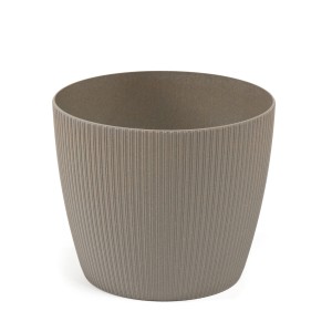 Lamela Osłonka na doniczkę Magnolia Jumper 11 cm szara