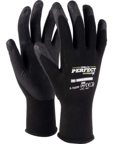Stalco Rękawice nylonowe Nitrile Flex Foam r. 9