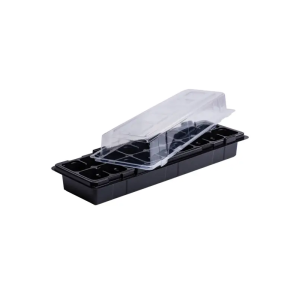 Vefi Miniszklarenka z 18 doniczkami 47x16 cm